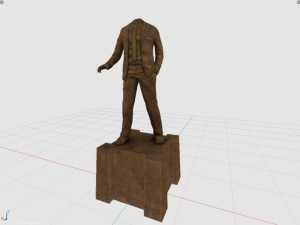 statue without head 3D Model