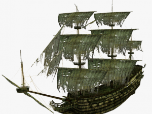 flying dutchman sailship 3D 모델