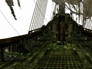 flying dutchman sailship Model 3D