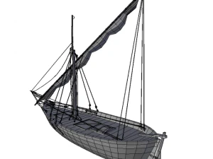 fishing boat small 3D Model