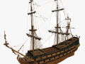 frigate hms 3D Модель