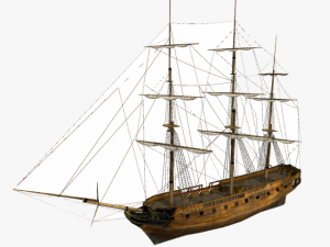 hms 18 sailships collection 3D Model