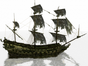 hms 18 sailships collection 3D Model