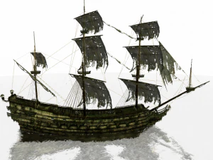 hms 18 sailships collection 3D Model