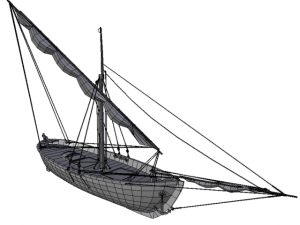 hms 18 sailships collection 3D Model