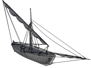 hms 18 sailships collection 3D Model
