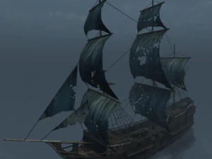 hms 18 sailships collection 3D Model