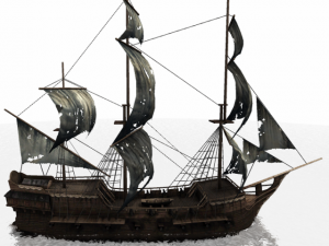 hms 18 sailships collection 3D Model