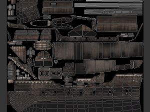 hms 18 sailships collection 3D Model