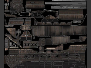 hms 18 sailships collection 3D Model