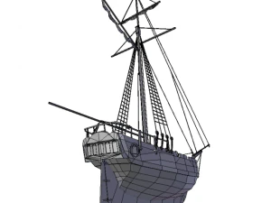 hms 18 sailships collection 3D Model