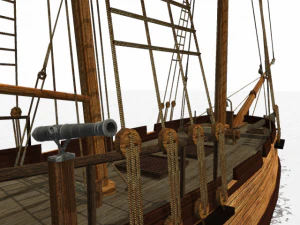 hms 18 sailships collection 3D Model