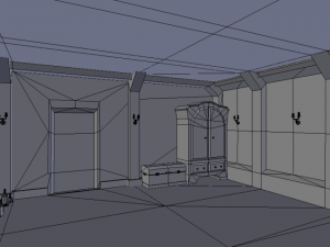 hms capitans cabine 3D Модель