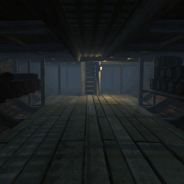 hms downhold 3D Model .c4d .max .obj .3ds .fbx .stl .blend 
