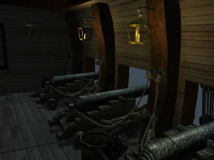 hms wardroom 3D Model