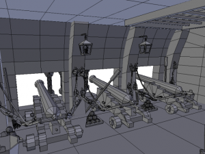 hms wardroom 3D Model