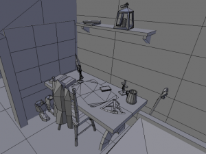 hms wardroom 3D Model