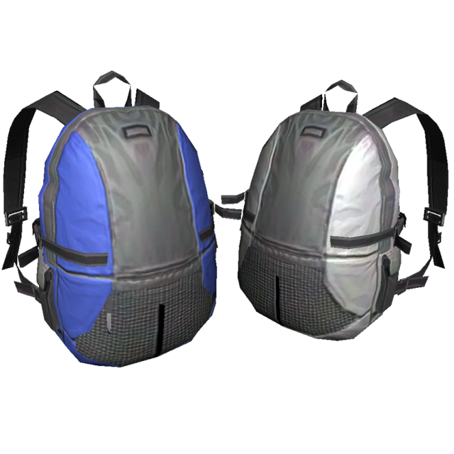 backpacks 2 3D Model .c4d .max .obj .3ds .fbx .stl .blend 