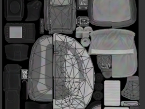 backpacks 2 3D Model