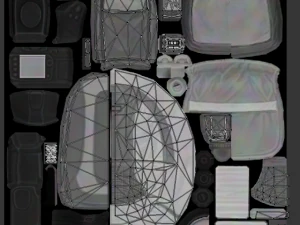 backpacks 2 3D Model