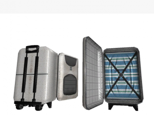 four trip bags 3Dモデル