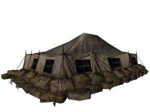 military tent 3D Model
