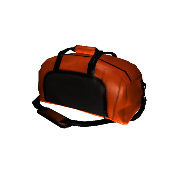 sport bag 3D Model .c4d .max .obj .3ds .fbx .stl .blend 