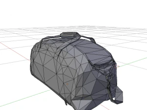 spor &ccedil;antası 3D Model