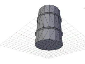 barrels collection 3D Model