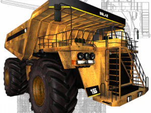 belaz 3D Model