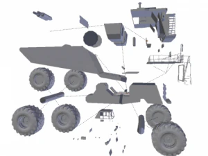 belaz 3D Model