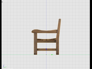 park bench 1 3D Model