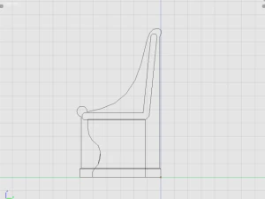 park bench 2 3D Model