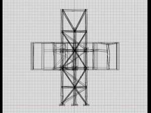 old billboard 3D Model