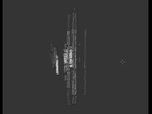 old billboard 3D Model