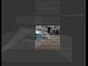 old billboard 3D Model
