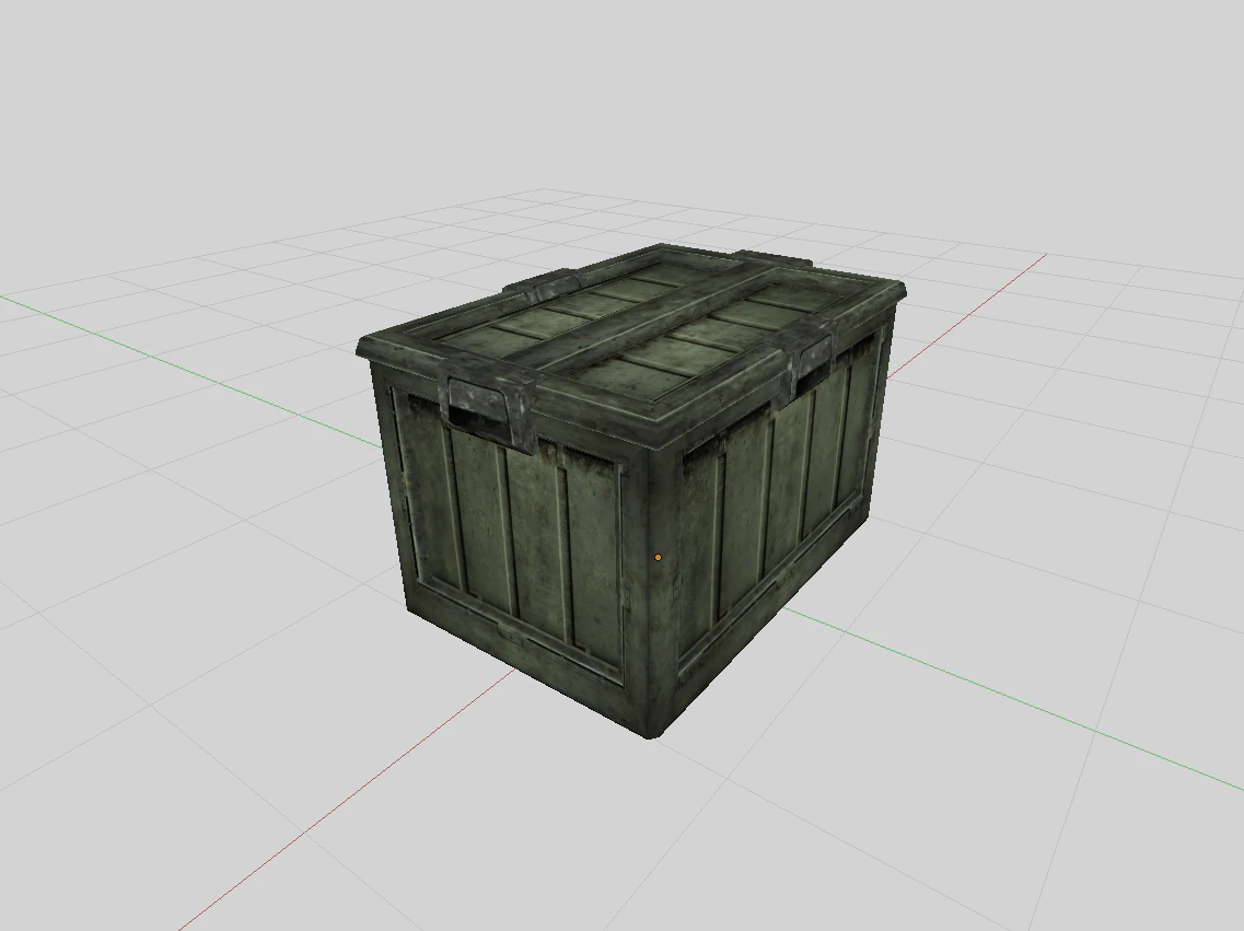 militaire container 3D Model .c4d .max .obj .3ds .fbx .stl .blend 