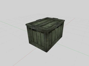 military container 3D Model