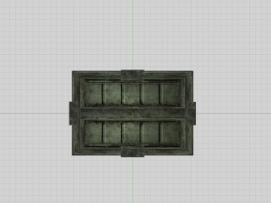 military container 3D 모델