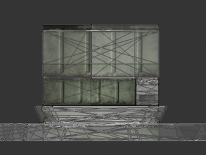 military container 3D 모델