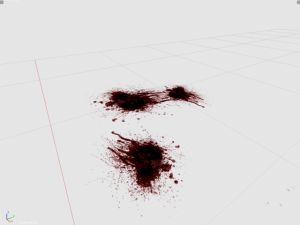 blood decal 1 3D Модель