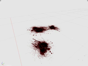 blood decal 1 3D Model
