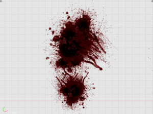 blood decal 2 3D Model