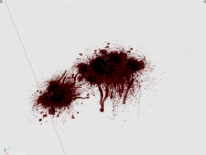 blood decal 2 3D Model