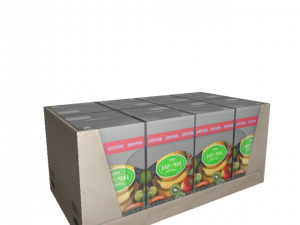 box of juice Modello 3D