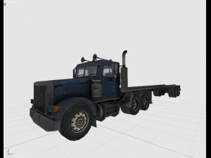 lorry 3D 모델