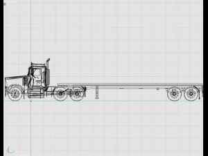 lorry 3D Model