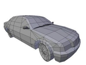 sedan new 3D Model