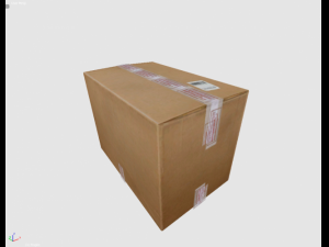 carton box 3D-Modell