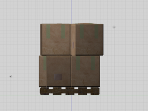 group of boxes 3D Model